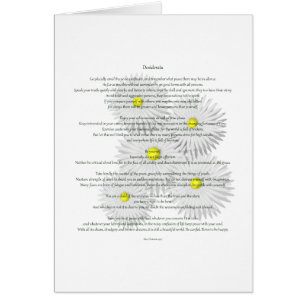 Desiderata with Daisies Cards