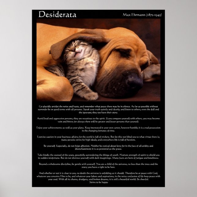 Desiderata Young Love Posters 2 (Front)