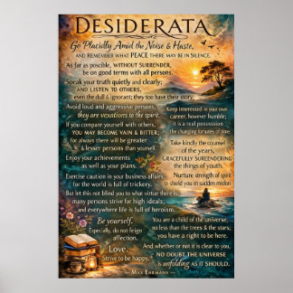 DESIDERTA POSTER