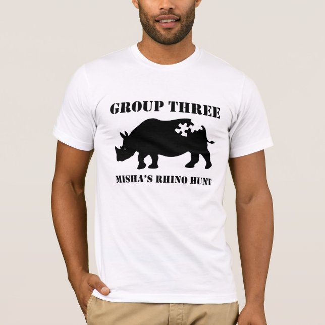 Design 5 Group Three T-Shirt (Front)