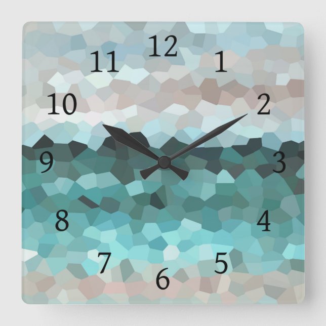 Design 86 square wall clock (Front)