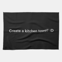 Design A Black Kitchen Towel