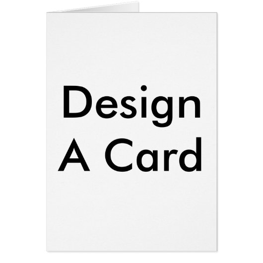 Design A Card (Front)
