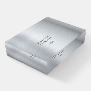 Design a Custom Quote Paperweight