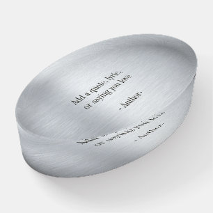 Design a Custom Quote Paperweight