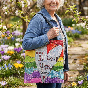 Design a Custom Tote Bag with Kids Artwork