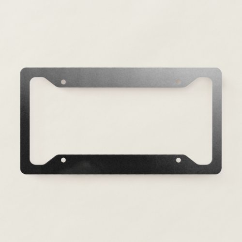 Design a Fully Customized License Plate Frame