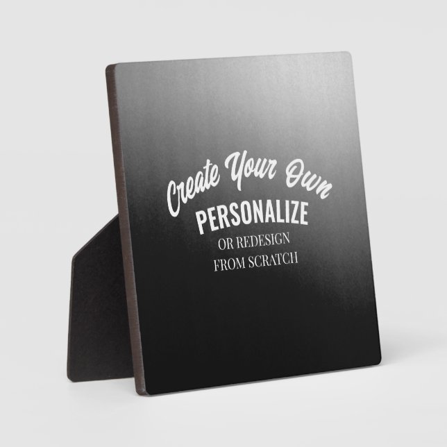 Design a Fully Customized Plaque (Front)