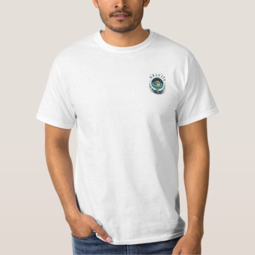 Design a gravity_inspired  T_Shirt