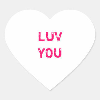 Design a White Conversation Heart Sticker