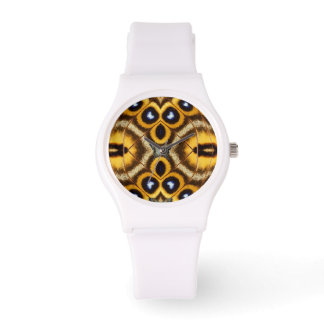 design about butterfly textures watch