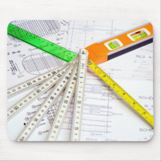Design and Measuring Instruments Mouse Pad