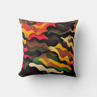 Design art 4k throw pillow