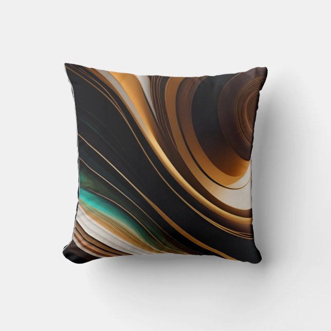 Design art 4K Throw Pillow (Front)