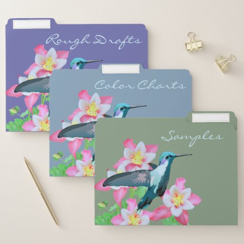 Design Arts Craft Project Organization Hummingbird File Folder