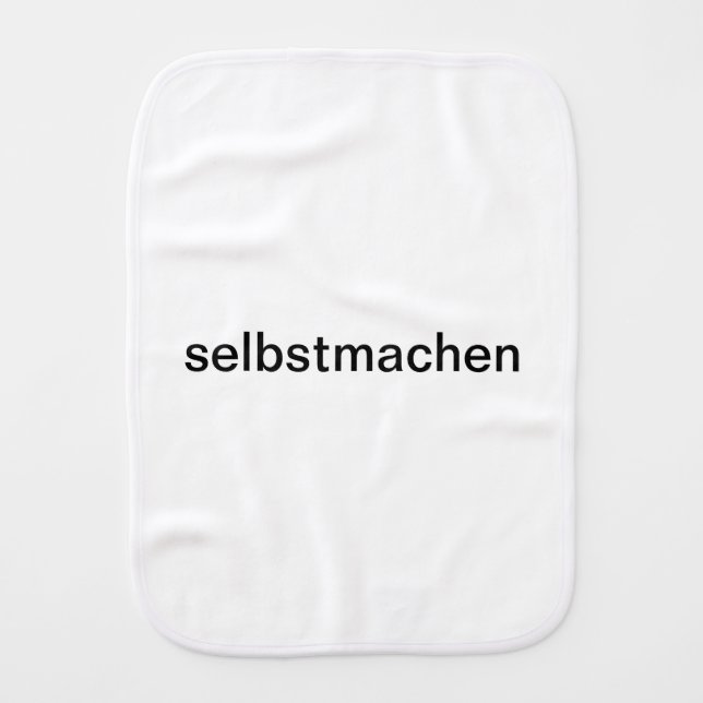 design baby burp cloth (Front)