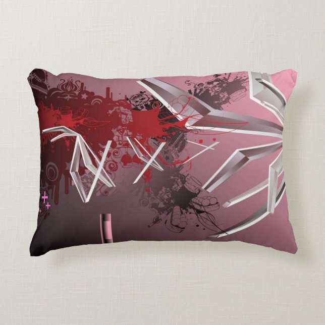 Design Backgrounds Accent Pillow (Front)