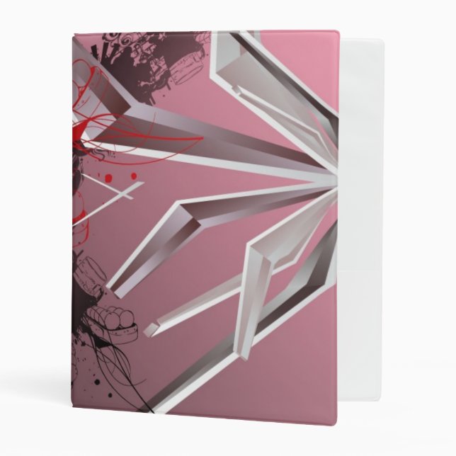Design Backgrounds Mini Binder (Front/Inside)