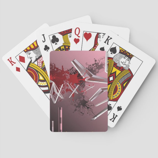 Design Backgrounds Poker Cards (Back)