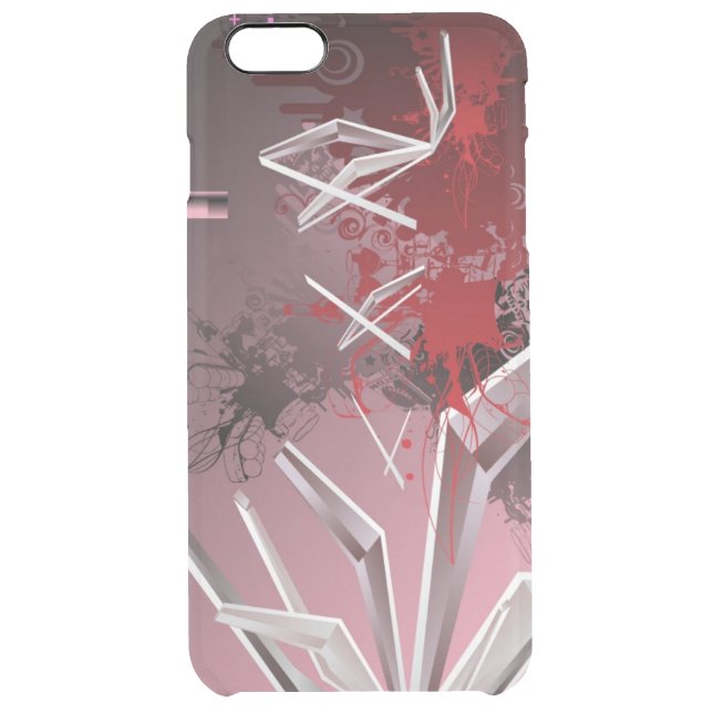 Design Backgrounds Uncommon iPhone Case (Back)