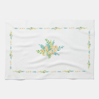 Design bathroom "Flowers of the Field" Kitchen Towel