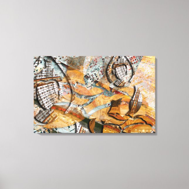 Design Buddha Canvas Print (Front)