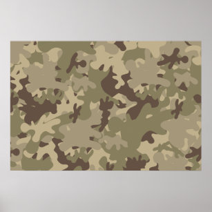 Design camouflage poster