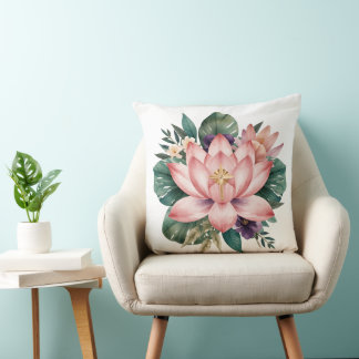 [Design] Christian Women's T-Shirt Brazil Gift  Throw Pillow
