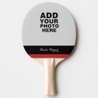 design (create, make) your own photo ping pong paddle