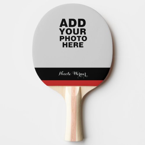 design create make your own photo ping pong paddle