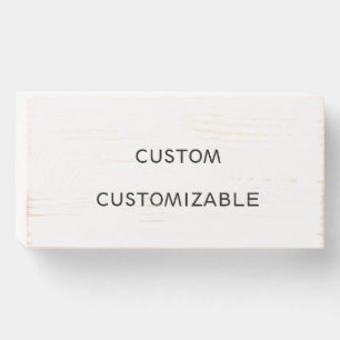 DESIGN CUSTOM CUSTOMIZABLE BLANK WOOD SIGN