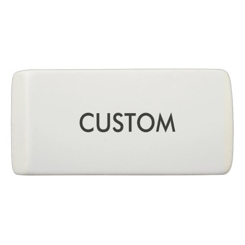 Design Custom Customize Blank Eraser