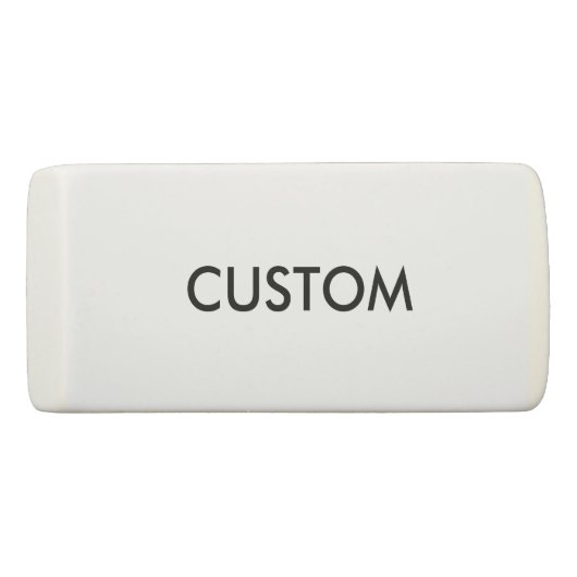 Design Custom Customize Blank Eraser (Front)