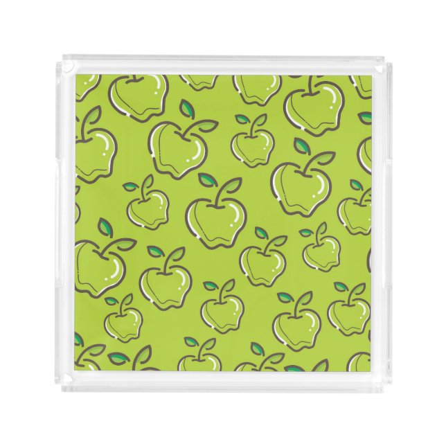 Design Decoration Decor Pattern Texture Seamless Acrylic Tray (Front)