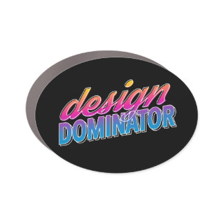 Design Dominator Gradation Design Car Magnet