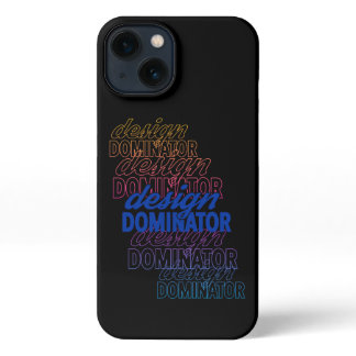 Design Dominator Repeat Design iPhone 13 Case