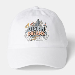 Design Dreams Architectural Sketch & Blueprints Hat