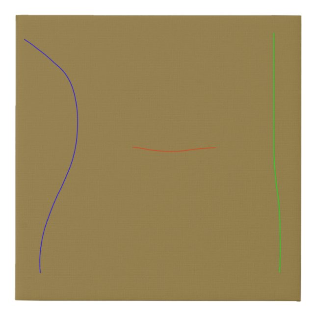 Design Faux Canvas Print (Front)