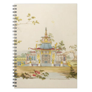 Design for a Chinese Temple, c.1810 (pen & ink and Notebook