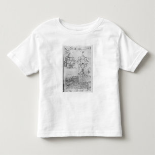 Design for a church, fol. 4r toddler t-shirt