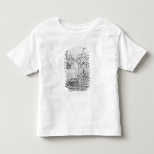 Design for a church, fol. 4r toddler t-shirt