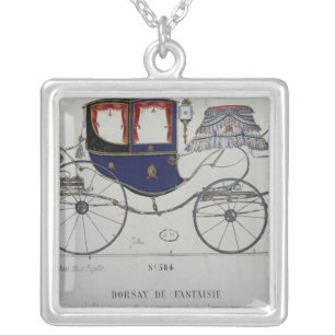 Design for a 'Coupe Dorsay de Fantaisie' Silver Plated Necklace