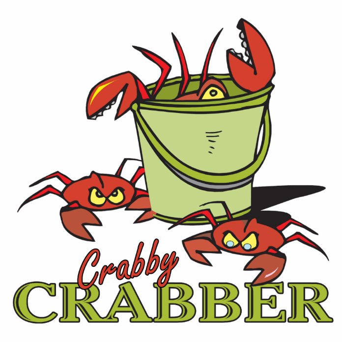 design for a crabby crabber photo cut outs