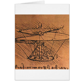Design for a helicopter cards