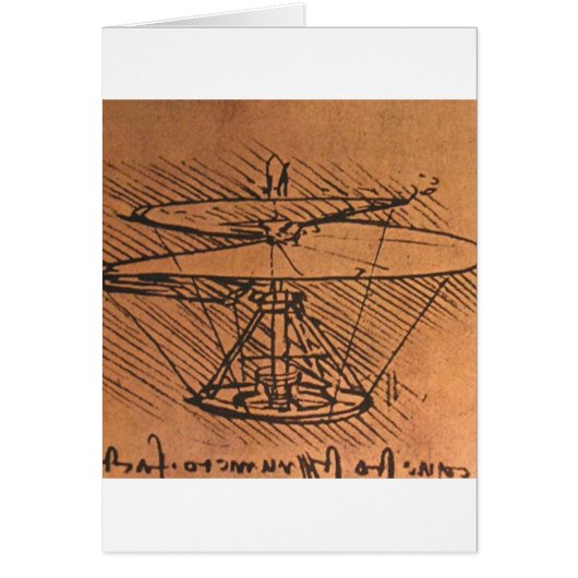 Design for a helicopter cards (Front)