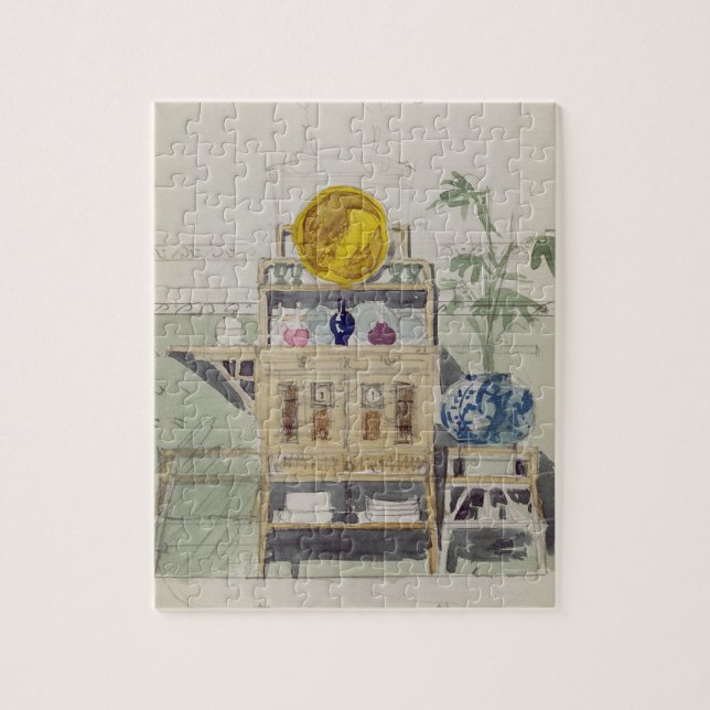 Design for a Sideboard, c.1860s-70s (w/c & pencil Jigsaw Puzzle (Vertical)