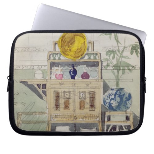 Design for a Sideboard c1860s_70s wc  pencil Laptop Sleeve