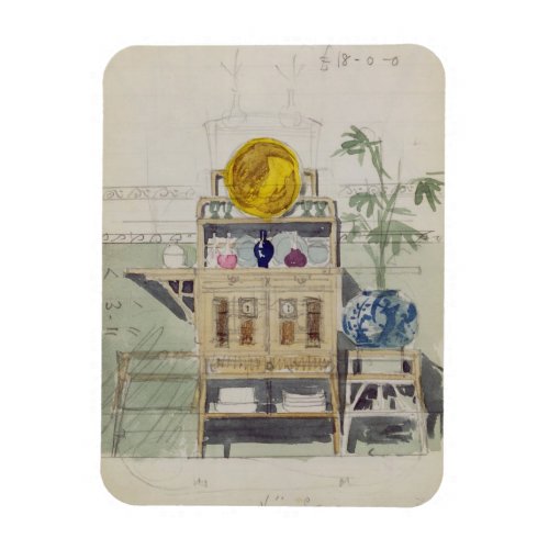 Design for a Sideboard c1860s_70s wc  pencil Magnet