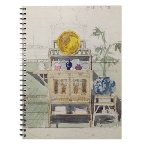 Design for a Sideboard c1860s_70s wc  pencil Notebook