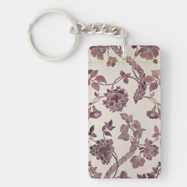 Design for a silk damask, 1752 (pencil and w/c on keychain (Front)